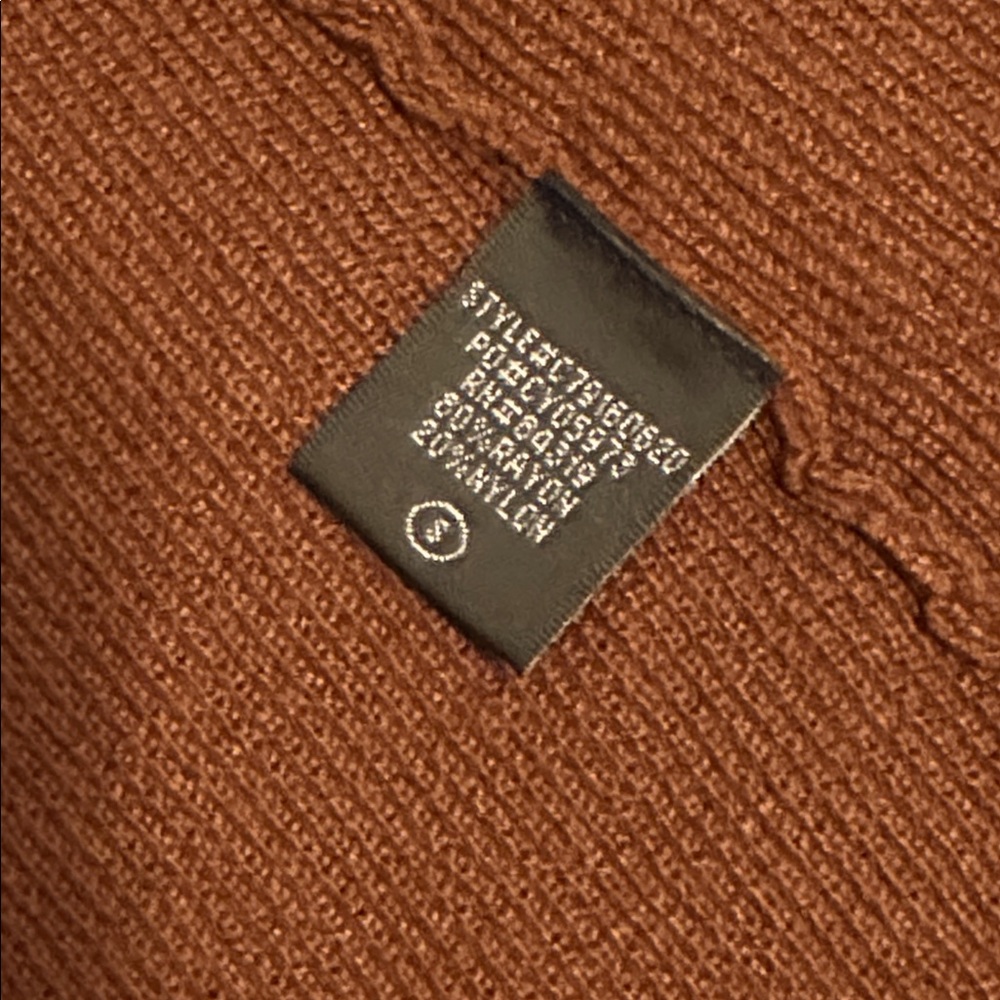 Cyrus Open Front Cardigan – Women’s Small – Chocolate Brown - Picture 2 of 4